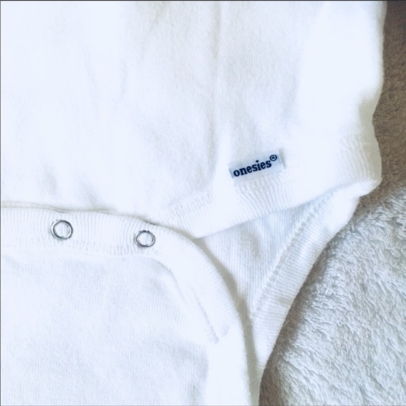 4-pack White Gerber Onesies - Picture 3 of 3